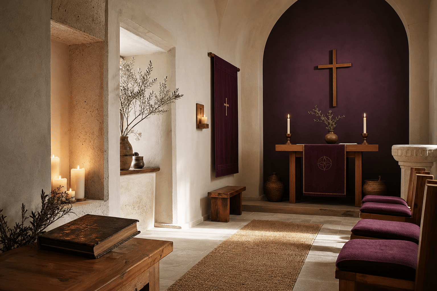 Belçika kilise atmosferi